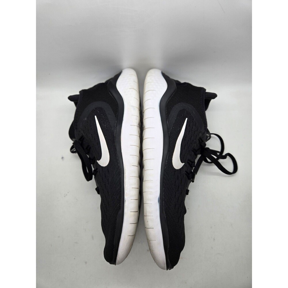 Nike Free RN 2018 Shoes Women's 7 Black Road Running Athletic Minimal Sneakers - Picture 6 of 9